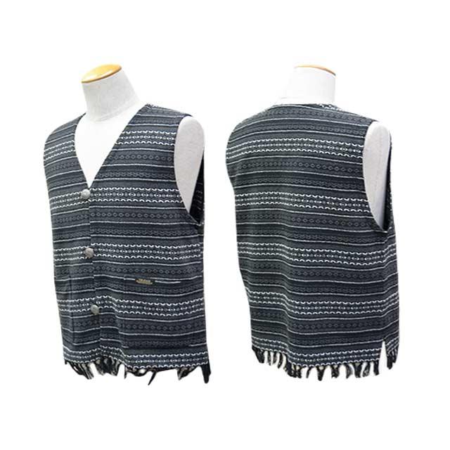 全3色【Vin&Age/ヴィン&エイジ】2026SS「Mexican Rug Vest/メキシカン