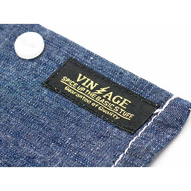全2色【Vin&Age/ヴィン&エイジ】2026SS「Open Collar Chambray Shirts
