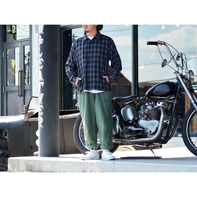 全3色【Vin&Age/ヴィン&エイジ】2025AW「Semi Wide Ombre Shirts