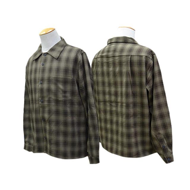 全3色【Vin&Age/ヴィン&エイジ】2025AW「Semi Wide Ombre Shirts