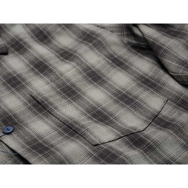 全3色【Vin&Age/ヴィン&エイジ】2025AW「Semi Wide Ombre Shirts