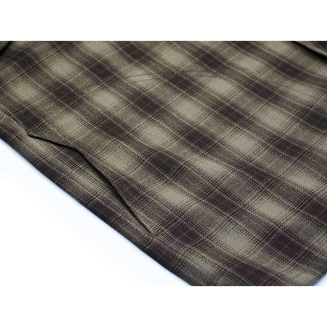 全3色【Vin&Age/ヴィン&エイジ】2025AW「Semi Wide Ombre Shirts