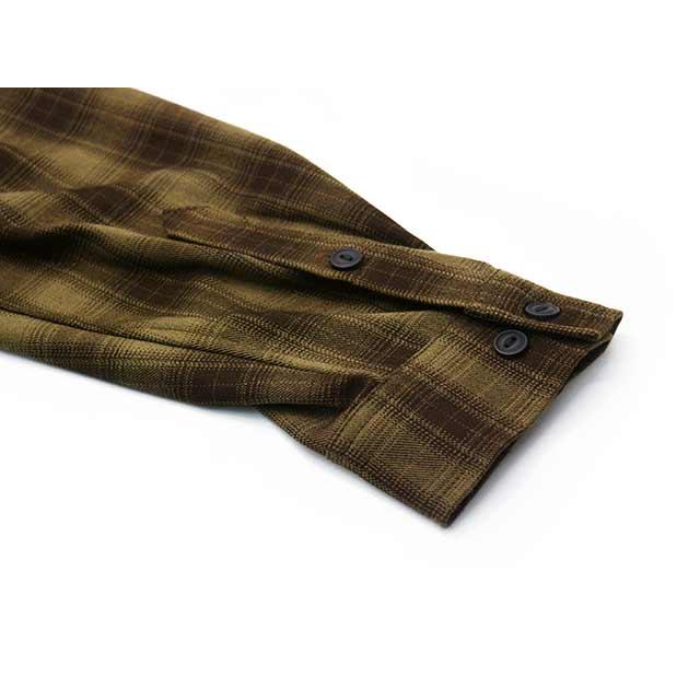 全3色【Vin&Age/ヴィン&エイジ】2025AW「Semi Wide Ombre Shirts