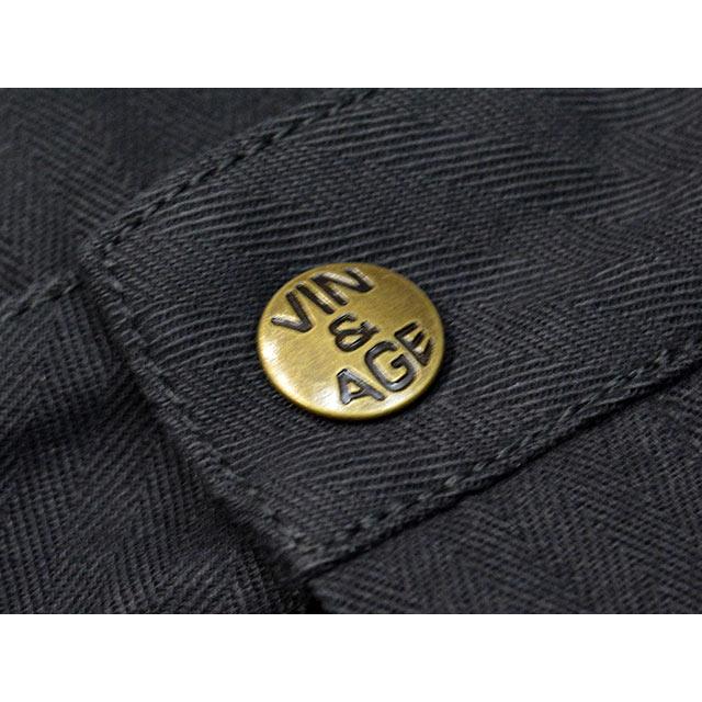 【Vin&Age/ヴィン&エイジ】2026AW「Warm Double Knee Painter Pants/ウォームダブルニーペインターパンツ」(VBP3)(ハーレー/バイカー/ウルフパック) |  | 06