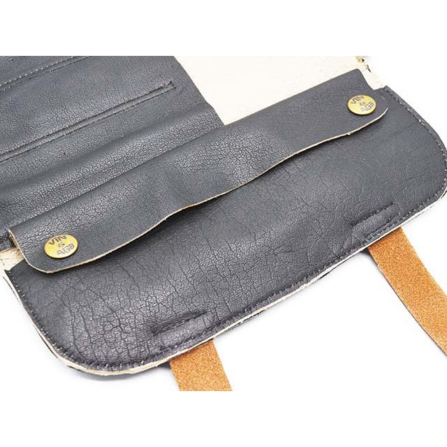 VIN&AGE TYPE VTB1 レザーツールロール ネイビー/ゴールド 全3色【Vin&Age/ヴィン&エイジ】2026SS「Leather Tool Roll/レザー