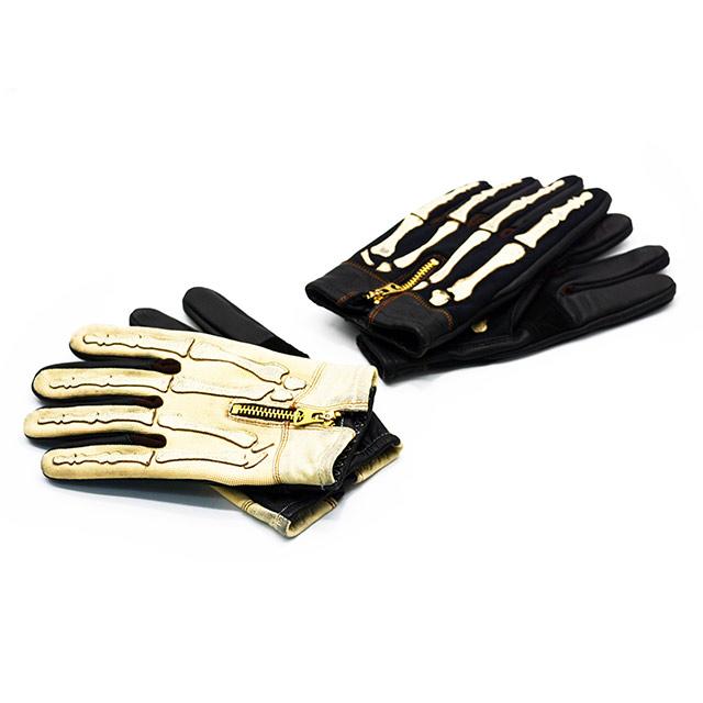 全2色【Vin&Age/ヴィン&エイジ】2026SS「Skeleton Glove/スケルトン