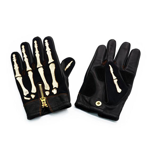 全2色【Vin&Age/ヴィン&エイジ】2026SS「Skeleton Glove/スケルトン