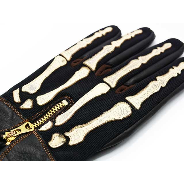 全2色【Vin&Age/ヴィン&エイジ】2026SS「Skeleton Glove/スケルトン