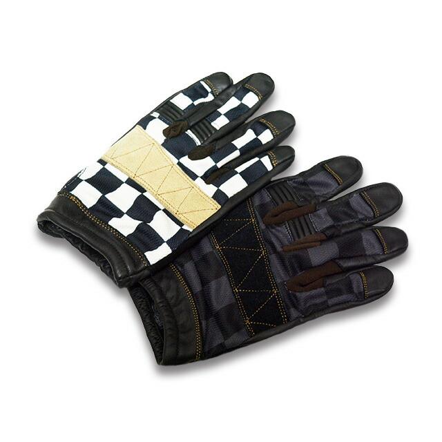 全2色【Vin&Age/ヴィン&エイジ】2023SS「Checkered Glove/チェッ