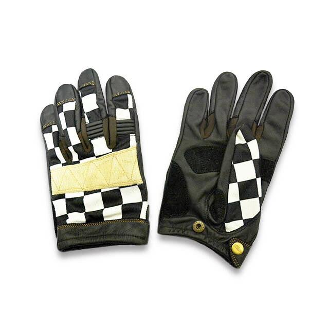 全2色【Vin&Age/ヴィン&エイジ】2023SS「Checkered Glove/チェッカード