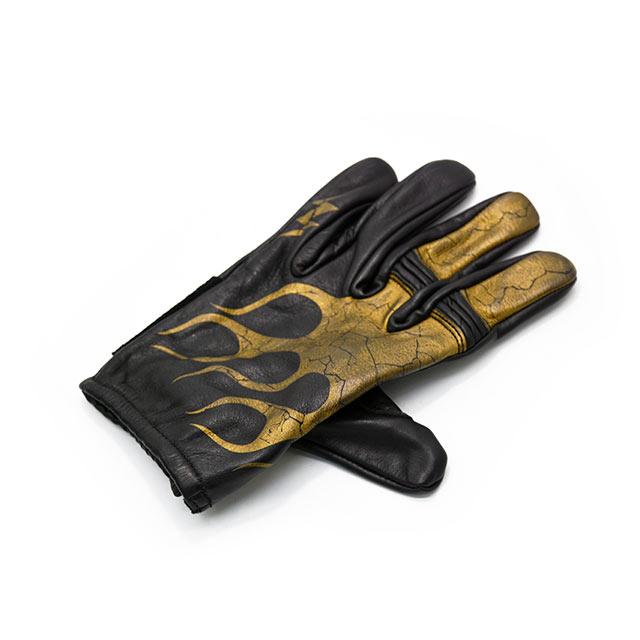 全3色【Vin&Age/ヴィン&エイジ】2025AW「Luster Flare Short Glove/ラスターフレアショートグローブ」(VG25F)(ハーレー/バイク/ウルフパック) |  | 05