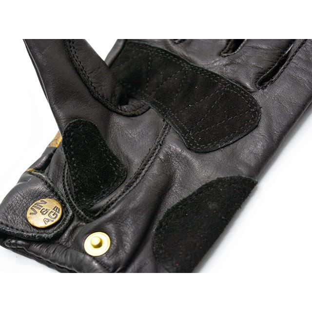 全3色【Vin&Age/ヴィン&エイジ】2025AW「Luster Flare Short Glove/ラスターフレアショートグローブ」(VG25F)(ハーレー/バイク/ウルフパック) |  | 09