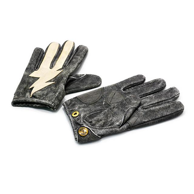 全2色【Vin&Age/ヴィン&エイジ】2026AW「Leather Short Glove”Bolt