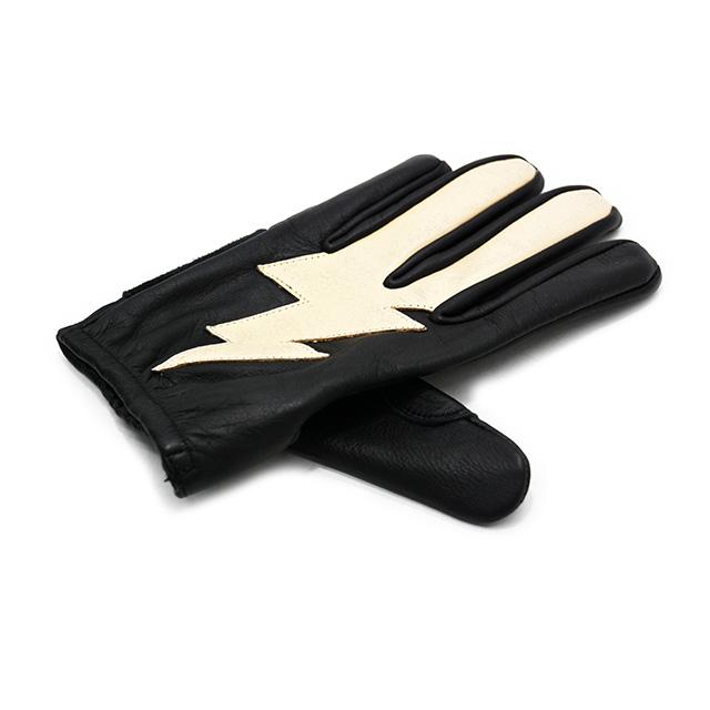 全2色【Vin&Age/ヴィン&エイジ】2026AW「Leather Short Glove”Bolt