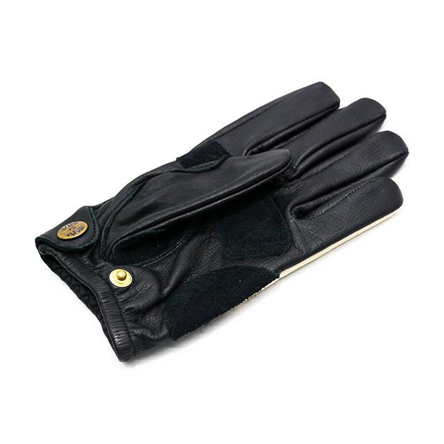 全2色【Vin&Age/ヴィン&エイジ】2026AW「Leather Short Glove”Scallop