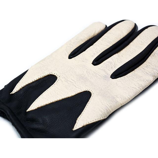 全2色【Vin&Age/ヴィン&エイジ】2026AW「Leather Short Glove”Scallop