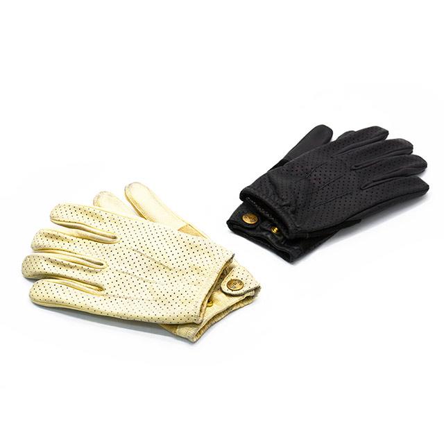 VIN&AGE バイクグローブ 約20cm 全2色【Vin&Age/ヴィン&エイジ】2026SS「Punching Shorty Glove
