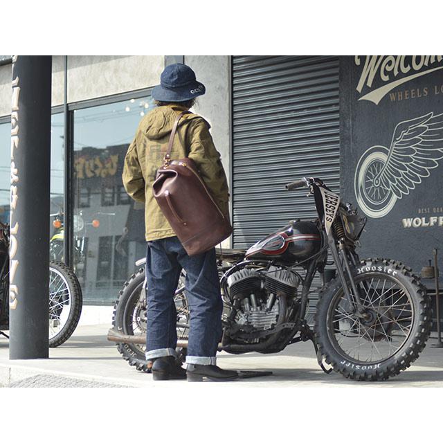 全2色【vasco/ヴァスコ】「Leather Duffle Bag/レザーダッフルバッグ