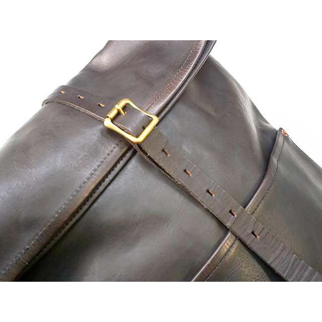全2色【vasco/ヴァスコ】「Leather Roll Top Rucksack/レザーロール