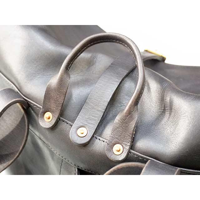 全2色【vasco/ヴァスコ】「Leather Roll Top Rucksack/レザーロール