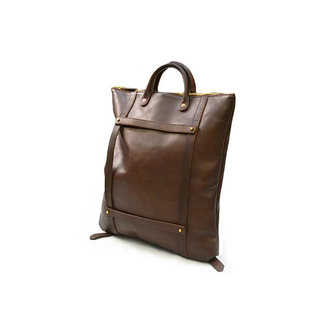 全2色【vasco/ヴァスコ】「Leather Helmet 2way Bag/レザーヘルメット2