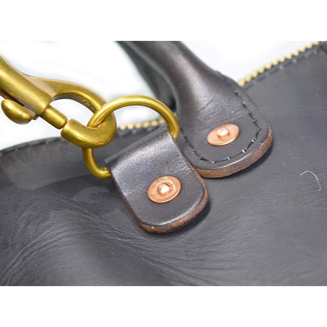 全2色【vasco/ヴァスコ】「Leather Helmet 2way Bag/レザーヘルメット2