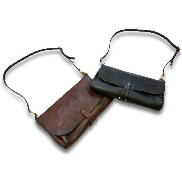 全2色【vasco/ヴァスコ】「Leather 3Way Clutch Bag/レザー3