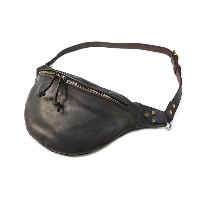 全3色【vasco/ヴァスコ】「Leather Waist Bag”Small”/レザーウエスト 