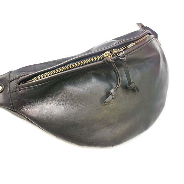 全3色【vasco/ヴァスコ】「Leather Waist Bag”Small”/レザーウエスト