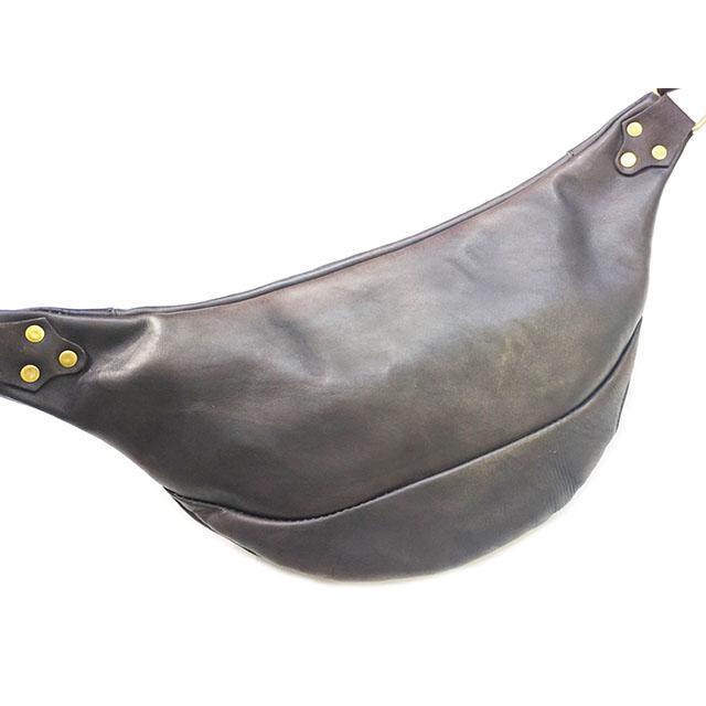 全3色【vasco/ヴァスコ】「Leather Waist Bag”Small”/レザーウエスト