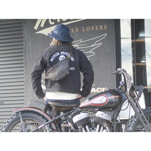 アディクトクローズ vasco製ウエストバッグ ACVM 最終価格 全3色【vasco/ヴァスコ】「Leather Waist Bag”Large”/レザーウエスト