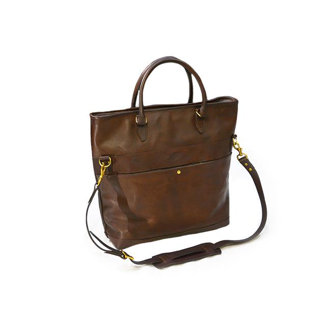 全2色【vasco/ヴァスコ】「Leather Nelson 2Way Bag/レザーネルソン2