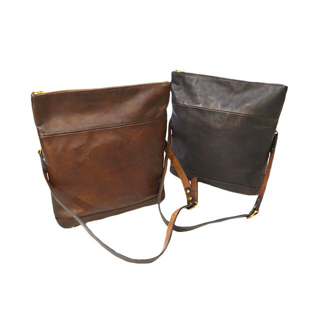 全2色【vasco/ヴァスコ】「Leather Nelson 2Way Bag”Small”/レザー