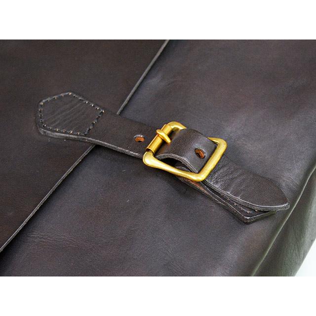 全2色【vasco/ヴァスコ】「Leather Postman Shoulder Bag”Large”/レザーポストマンショルダーバッグ”ラージ”」(VS-248L)(グランメゾン東京/ウルフパック)の画像