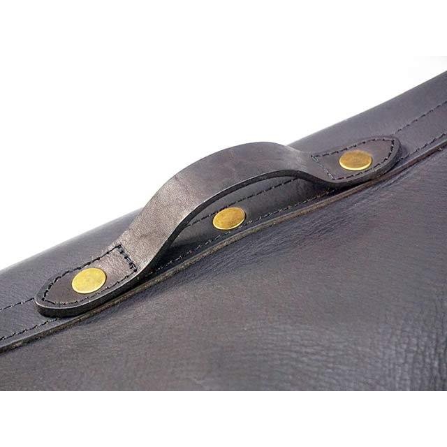 全2色【vasco/ヴァスコ】「Leather Postman Shoulder Bag”Small