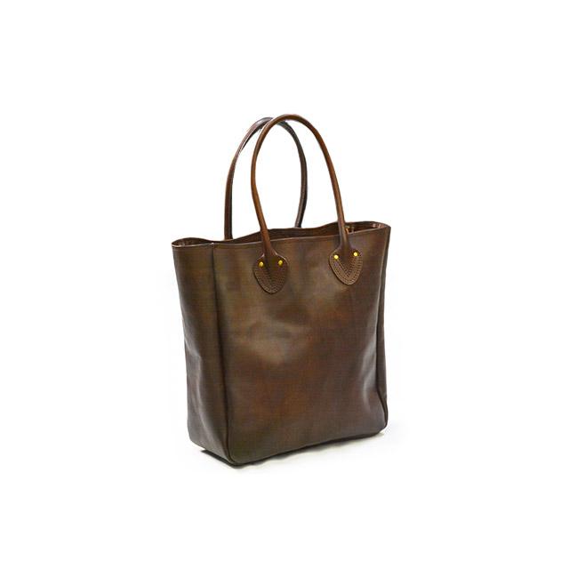 Vasco ダークブラウン レザー トートバッグ vasco ヴァスコ LEATHER TRAVEL TOTE BAG – MEDIUM オイルドレザー