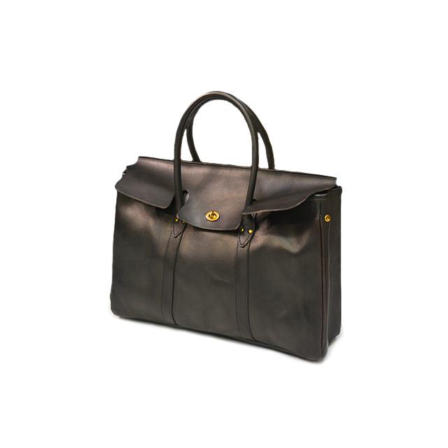 全2色【vasco/ヴァスコ】「Leather Saddle Tote Bag/レザーサドル