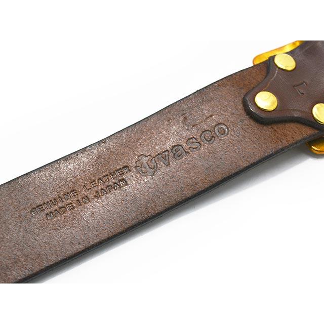 全2色【vasco/ヴァスコ】「Leather Garrison Belt/レザーギャリソンベルト」(VS-602)(グランメゾン東京/アメカジ/ウルフパック) |  | 07
