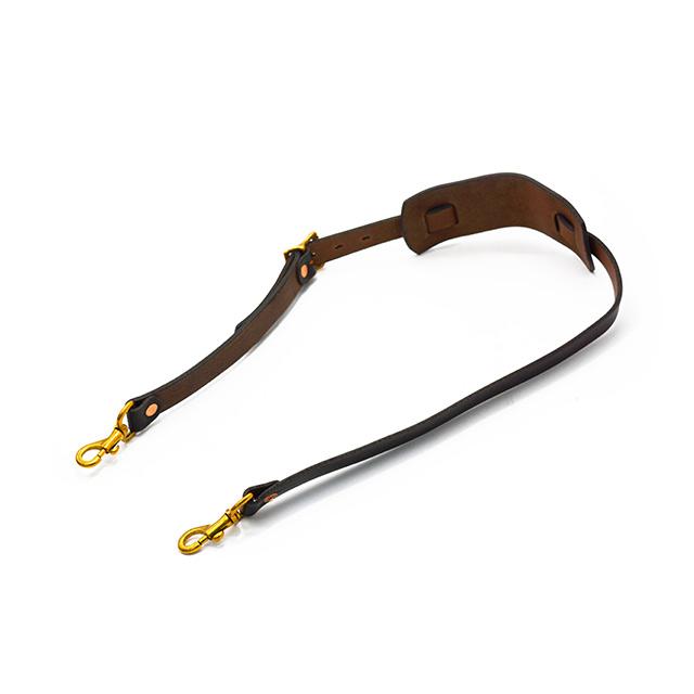 全2色【vasco/ヴァスコ】「Leather Shoulder Strap/レザーショルダー