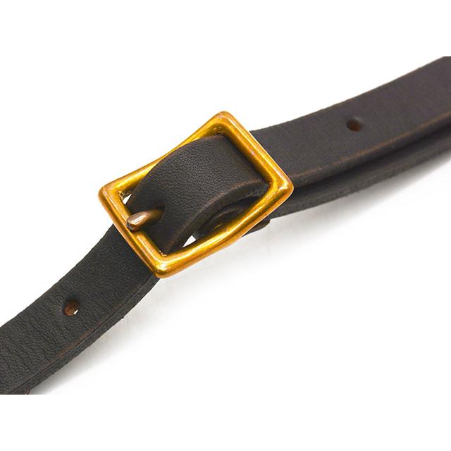 全2色【vasco/ヴァスコ】「Leather Shoulder Strap”Narrow”/レザー