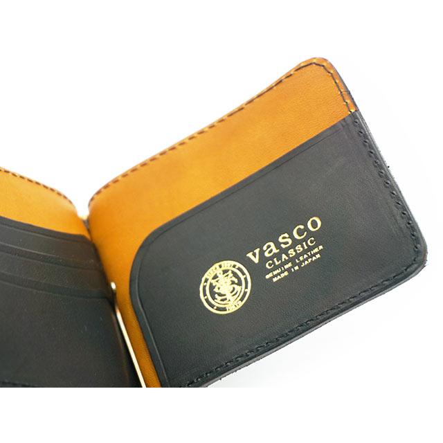 全3色【vasco/ヴァスコ】「Leather Voyage Money Clip/レザー