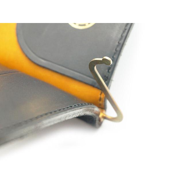 vasco マネークリップ vasco - 【26SS / 予約受付中】LEATHER NAVAL MONEY CLIP