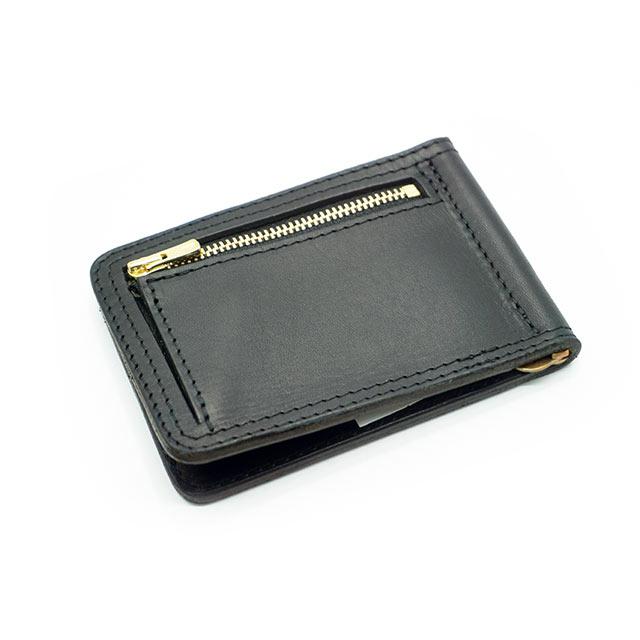 未使用級✨VASCO ヴァスコ　マネークリップ　ケース　ブラック　レザー 全3色【vasco/ヴァスコ】「Leather Voyage Money Clip/レザー