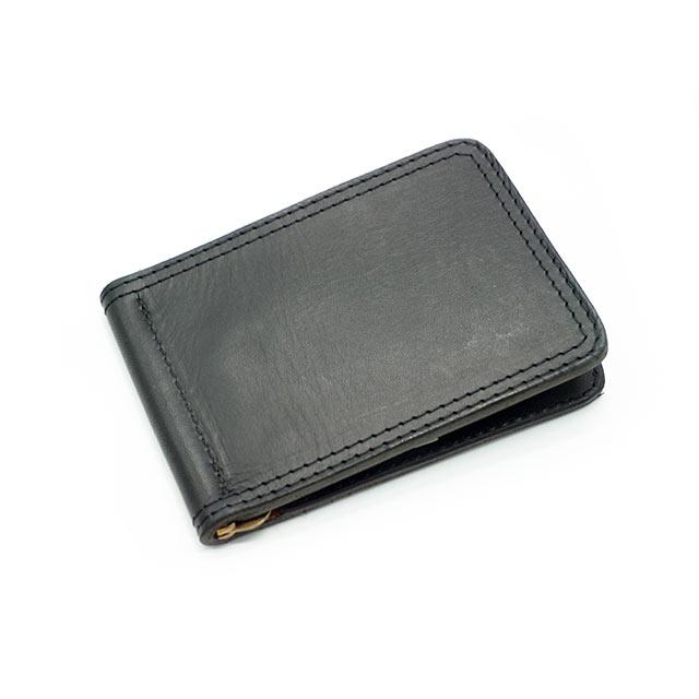 未使用級✨VASCO ヴァスコ　マネークリップ　ケース　ブラック　レザー 全3色【vasco/ヴァスコ】「Leather Voyage Money Clip/レザー