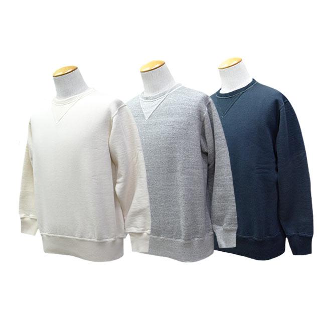 全3色【RAGGY CLOTHING/ラギークロージング】2025AW「Loopwheel Knit Sweatshirt/ループウィールニットスウェットシャツ」(W-01)(アメカジ/ウルフパック) |  | 01