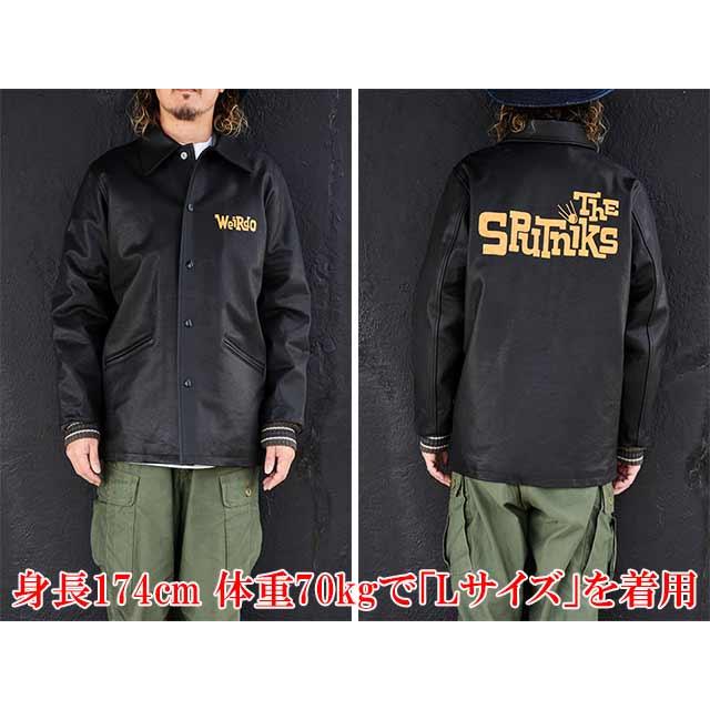 (30% OFF)【WEIRDO/ウィアード】2024AW「Sputniks Leather Pharaoh/スプートニクスレザーファラオ」(WRD-24-AW-01-BP)(ギャングスタービル/グラッドハンド)の画像