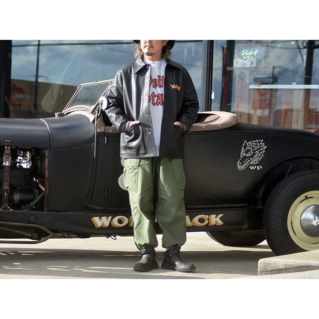 (30% OFF)【WEIRDO/ウィアード】2024AW「Sputniks Leather Pharaoh/スプートニクスレザーファラオ」(WRD-24-AW-01-BP)(ギャングスタービル/グラッドハンド)の画像