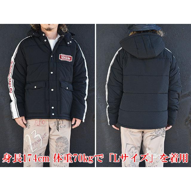 WEIRDO ウィアード　コート ジャケット　XL 新品未使用　タグ付き WEIRDO（ウィアード） WEIRDO SKULL & SNAKE - PEA COAT (KHAKI) P