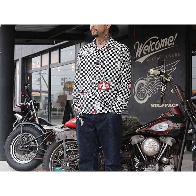 【WEIRDO/ウィアード】2024SS「23SKIDOO！ L/S Check Shirts/23スキドゥ―！ロングスリーブチェックシャツ」(WRD-24-SS-10)(GANGSTERVILLE/GLAD HAND)｜wolfpack-ss｜10