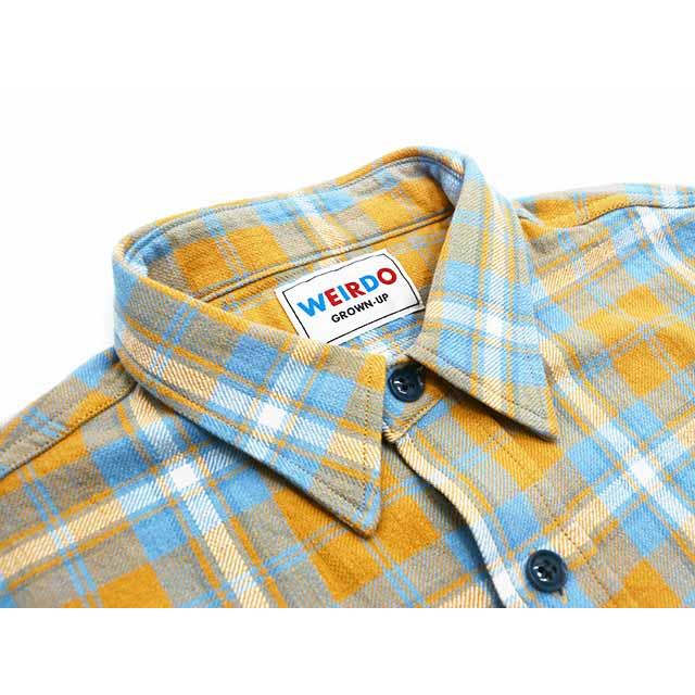 WEIRDO/ウィアード】2024SS「Check Shirts”FUCK U”/ロングスリーブ